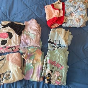 Girls pjs size 7/8 8 $20